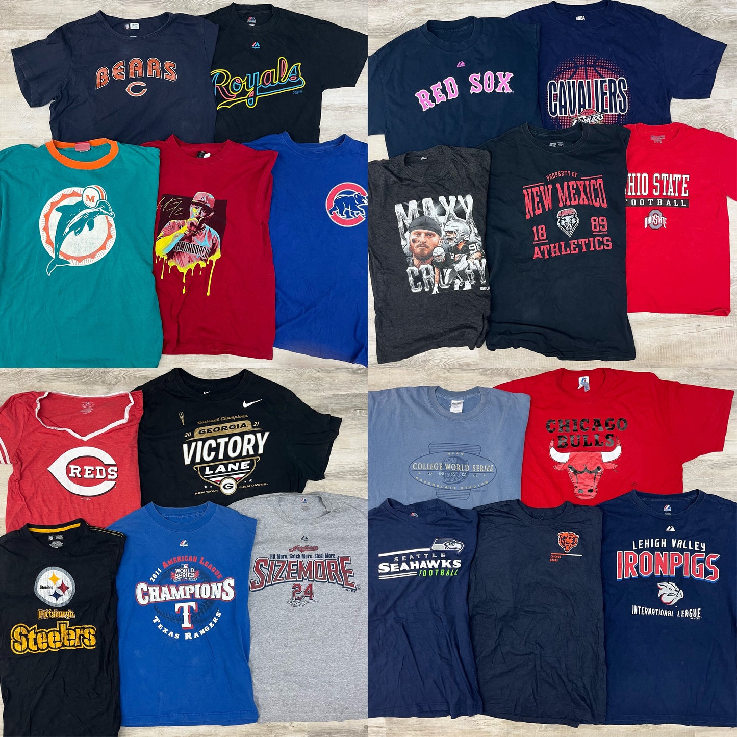 [現物] チームカレッジTシャツ 20pcs G0724003