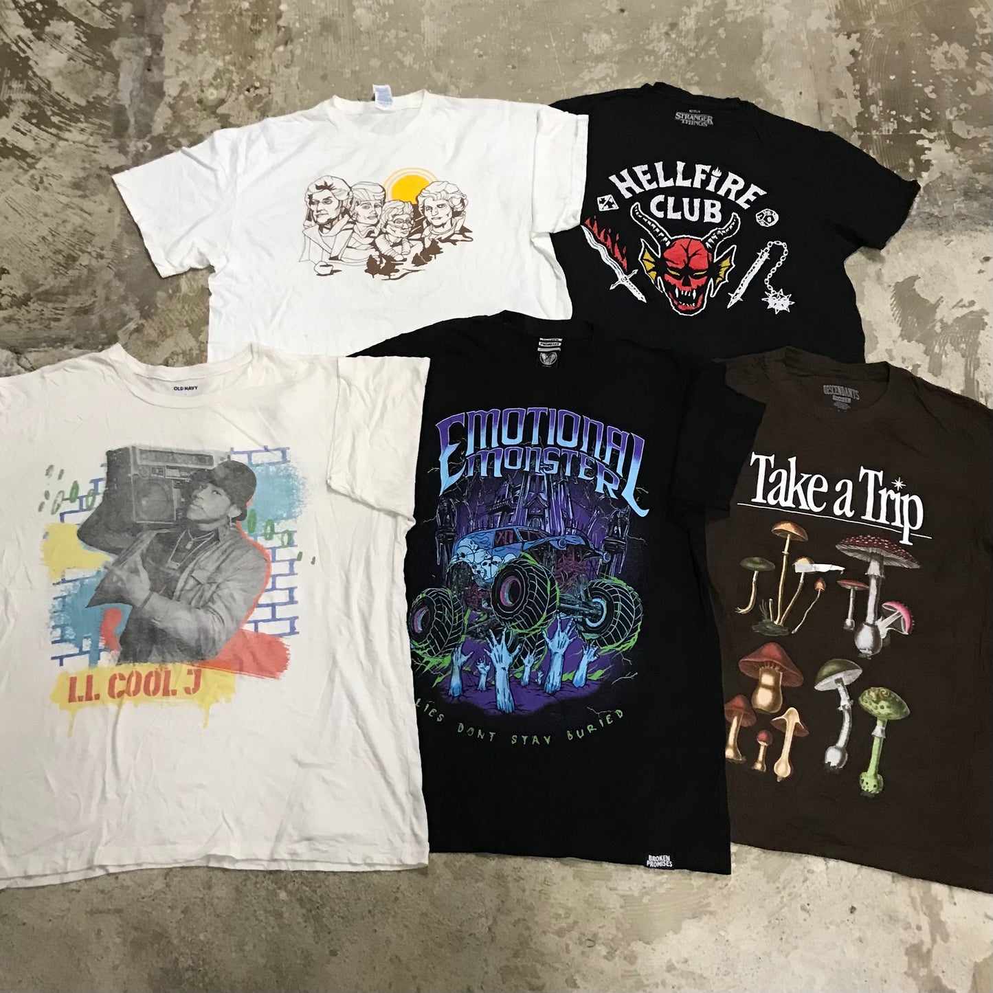 [現物] 00s アメカジプリントTシャツ 20pcs D0629004