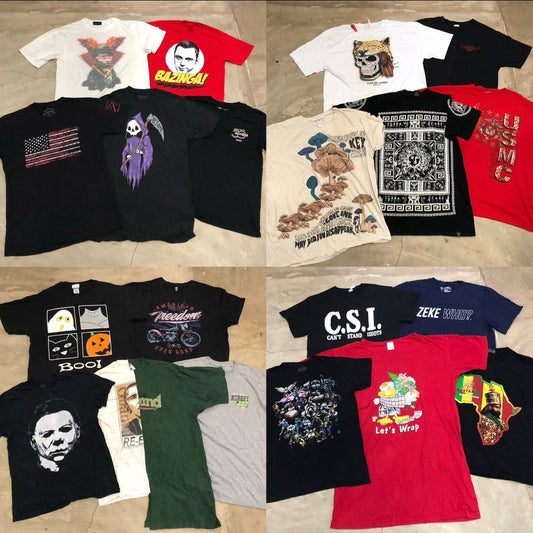 [Actual product] 00s American Casual T-shirts 20pcs E0707001