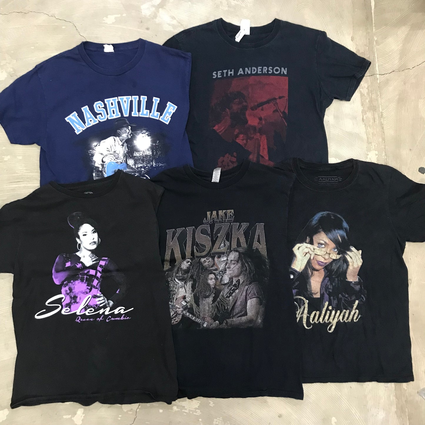 [現物] ミュージック/バンドTシャツ 20pcs D0716002