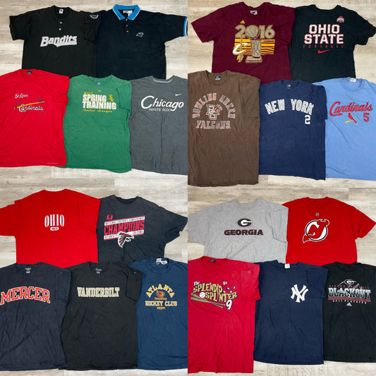 [現物] チームカレッジTシャツ 20pcs G0723002