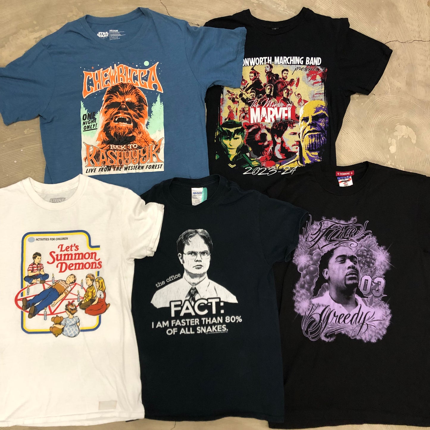 [現物] 00s スモールサイズTシャツ 20pcs E0713001