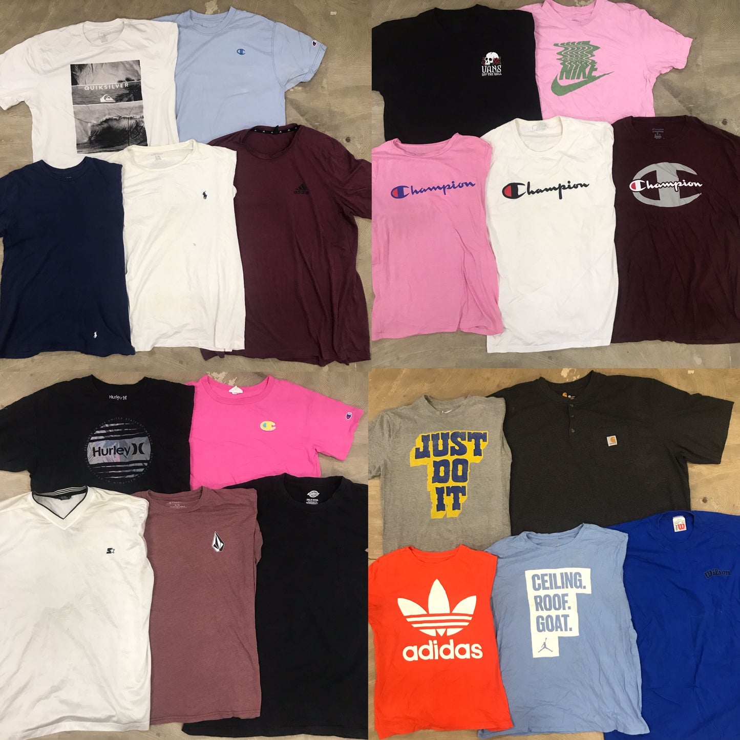 [現物] アメカジブランドTシャツ 20pcs H0728004