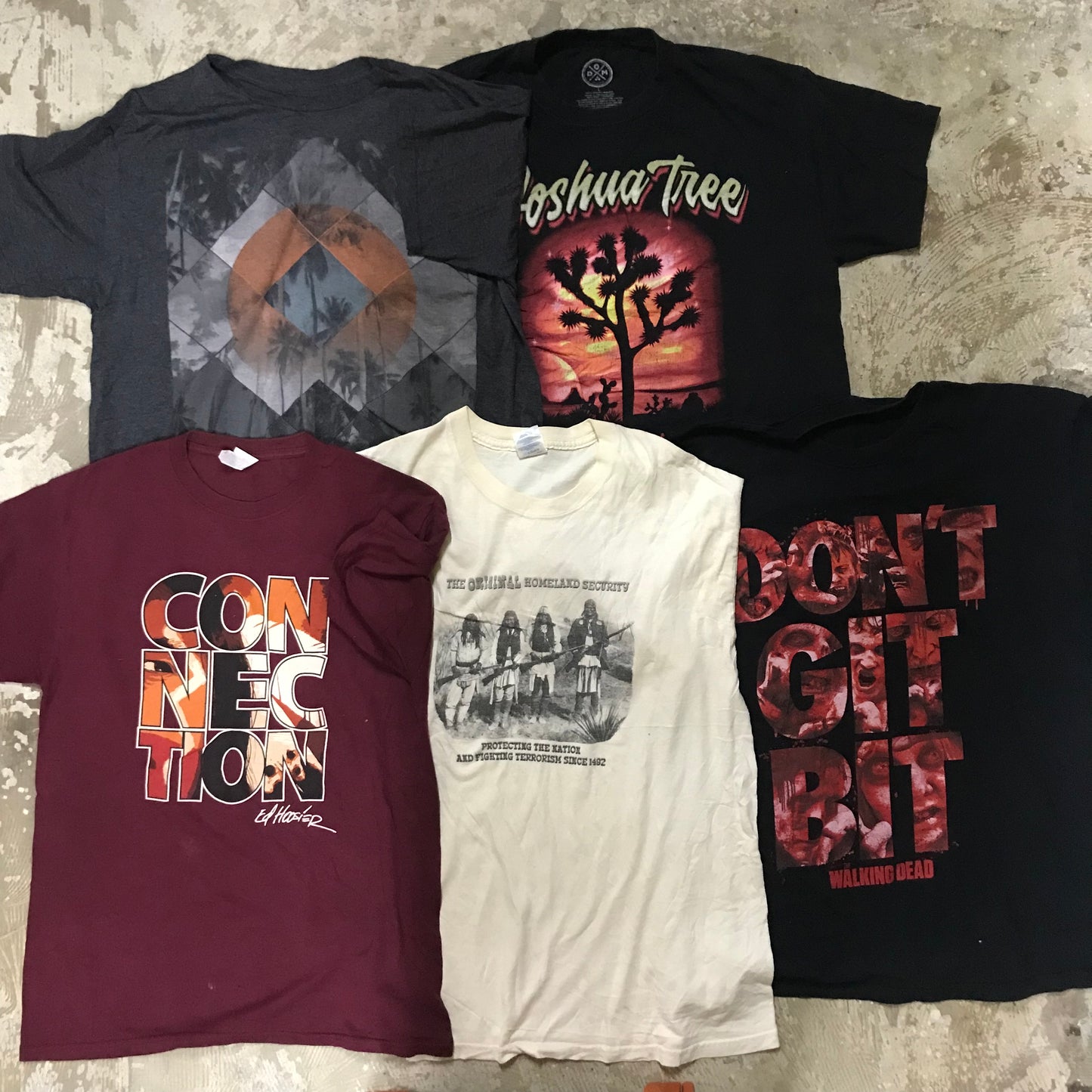 [現物] 00s アメカジプリントTシャツ 20pcs D0706001