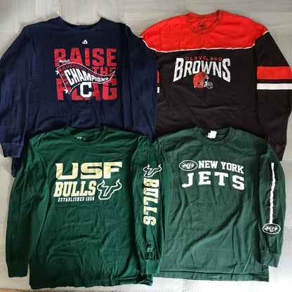 [現物] US ロンT/長袖Tシャツ 16pcs H0818002
