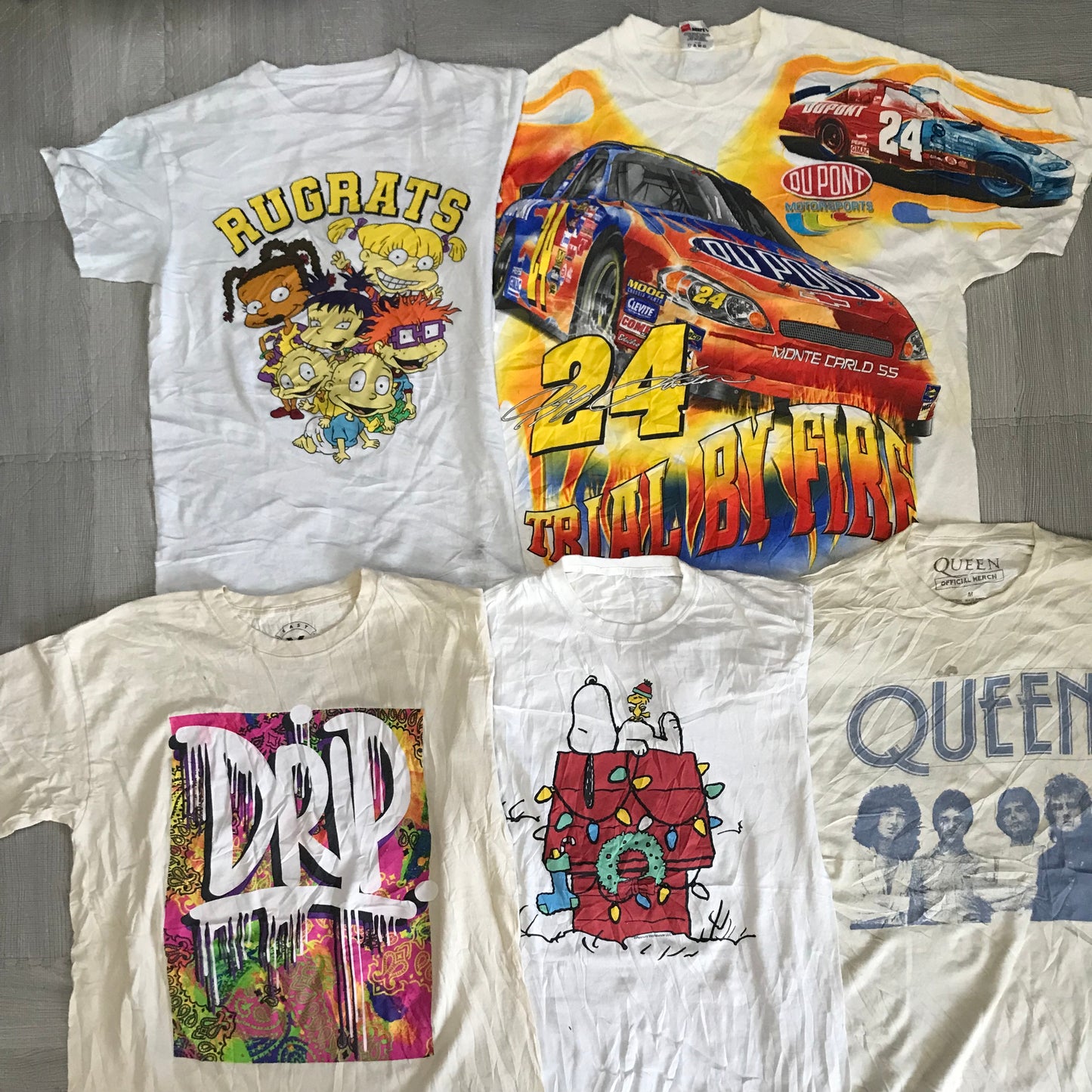 [現物] 00s 白Tシャツ(シミあり) 20pcs H0813003