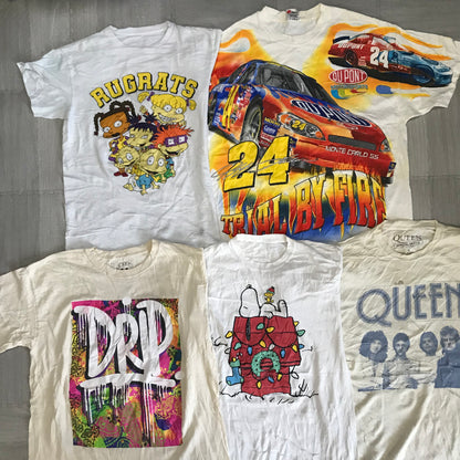[現物] 00s 白Tシャツ(シミあり) 20pcs H0813003
