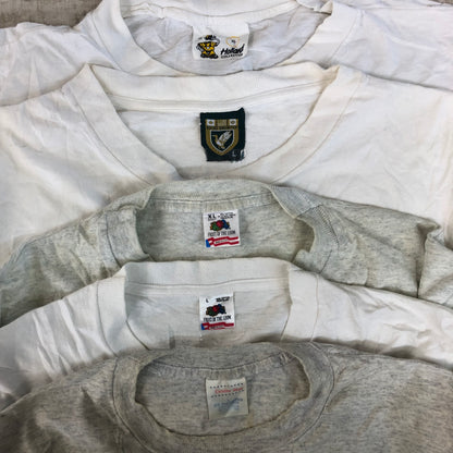 [現物] 90s 白Tシャツ(シミあり) 20pcs G0815003