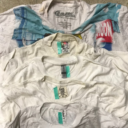 [現物] 00s 白Tシャツ(シミあり) 20pcs D0713002