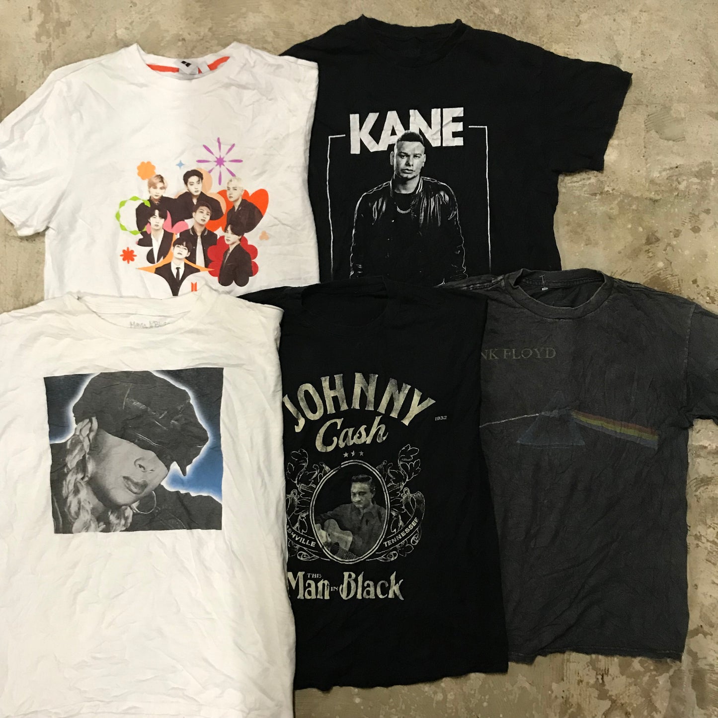 [現物] ミュージック/バンドTシャツ 21pcs D0714005