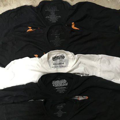 [現物] ジャパニーズアニメTシャツ 20pcs D0706004