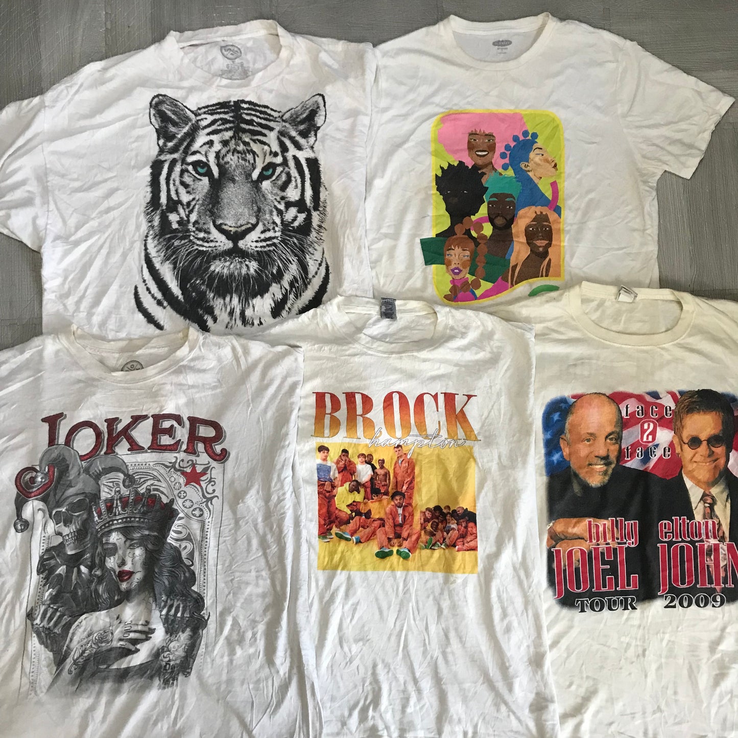[現物] 00s 白Tシャツ(シミあり) 20pcs H0813003