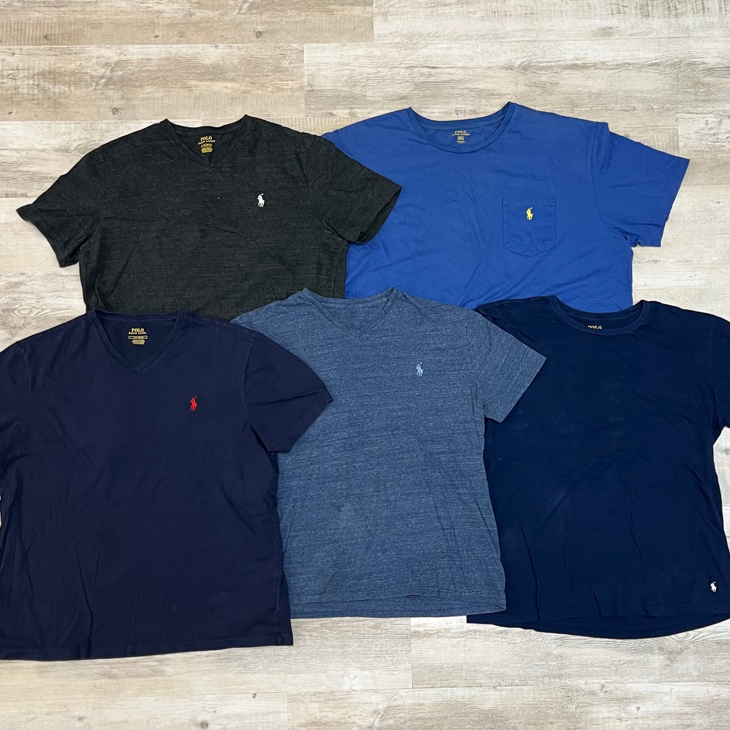 [In-kind] Ralph T-shirts (defective/small holes/slight damage) 20pcs C0716005