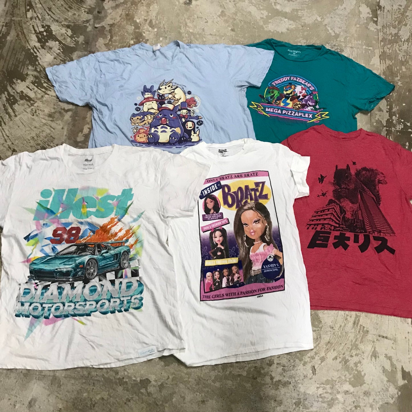 [現物] 00s アメカジプリントTシャツ 20pcs D0629006