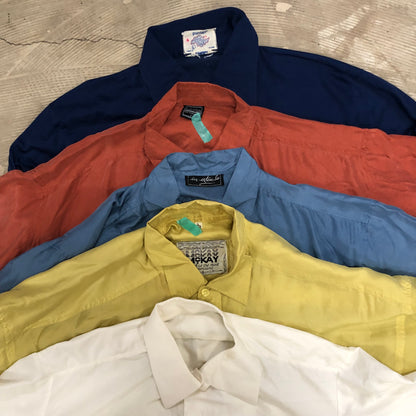 [現物] 長袖ポリシャツ/テロシャツ 20pcs E0709005