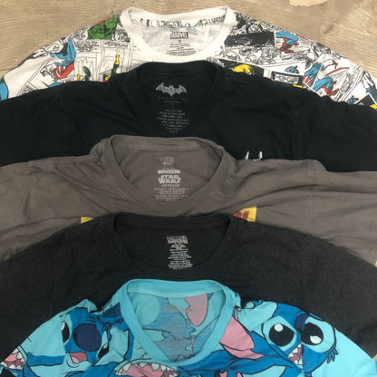 [現物] 00s アメコミ/キャラクターTシャツ 20pcs E0706005