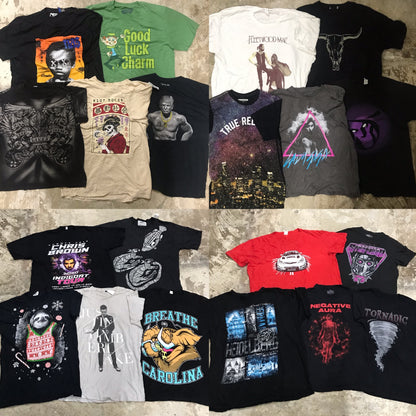 [現物] 00s アメカジプリントTシャツ 20pcs D0702001