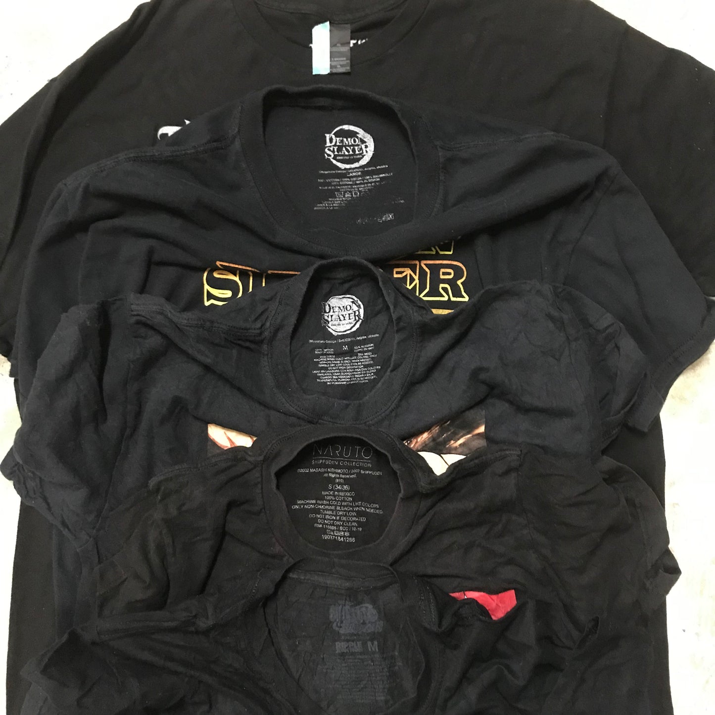 [現物] 00s アニメTシャツ 20pcs D0714002
