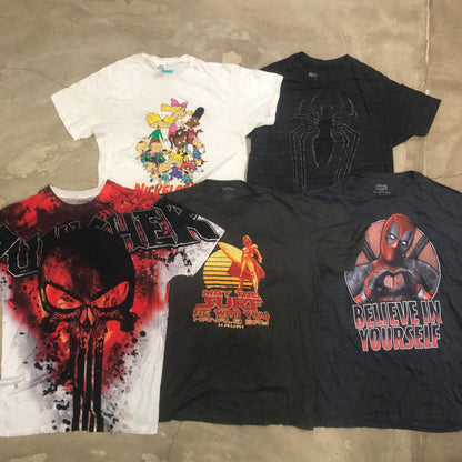 [現物] 00s アメコミ/キャラクターTシャツ 20pcs E0706002