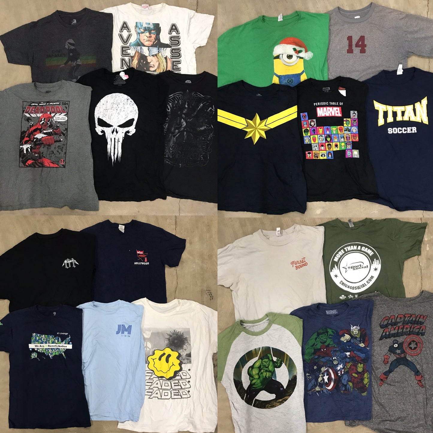 [現物] アメカジTシャツ 20pcs H0721002