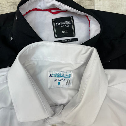 [現物] 半袖柄シャツ 10pcs G0821003