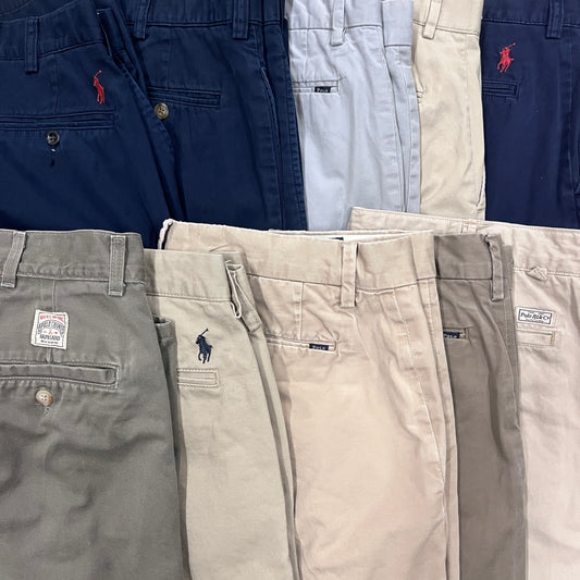 [現物] ラルフローレンコットンパンツ 10pcs L0811001