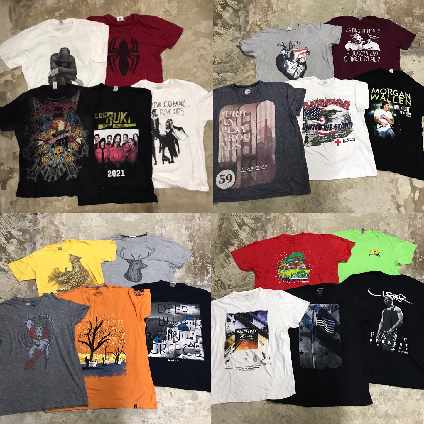 [現物] 00s アメカジプリントTシャツ 20pcs D0629003