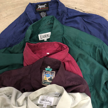 [現物] 長袖ポリシャツ/テロシャツ 20pcs E0714001