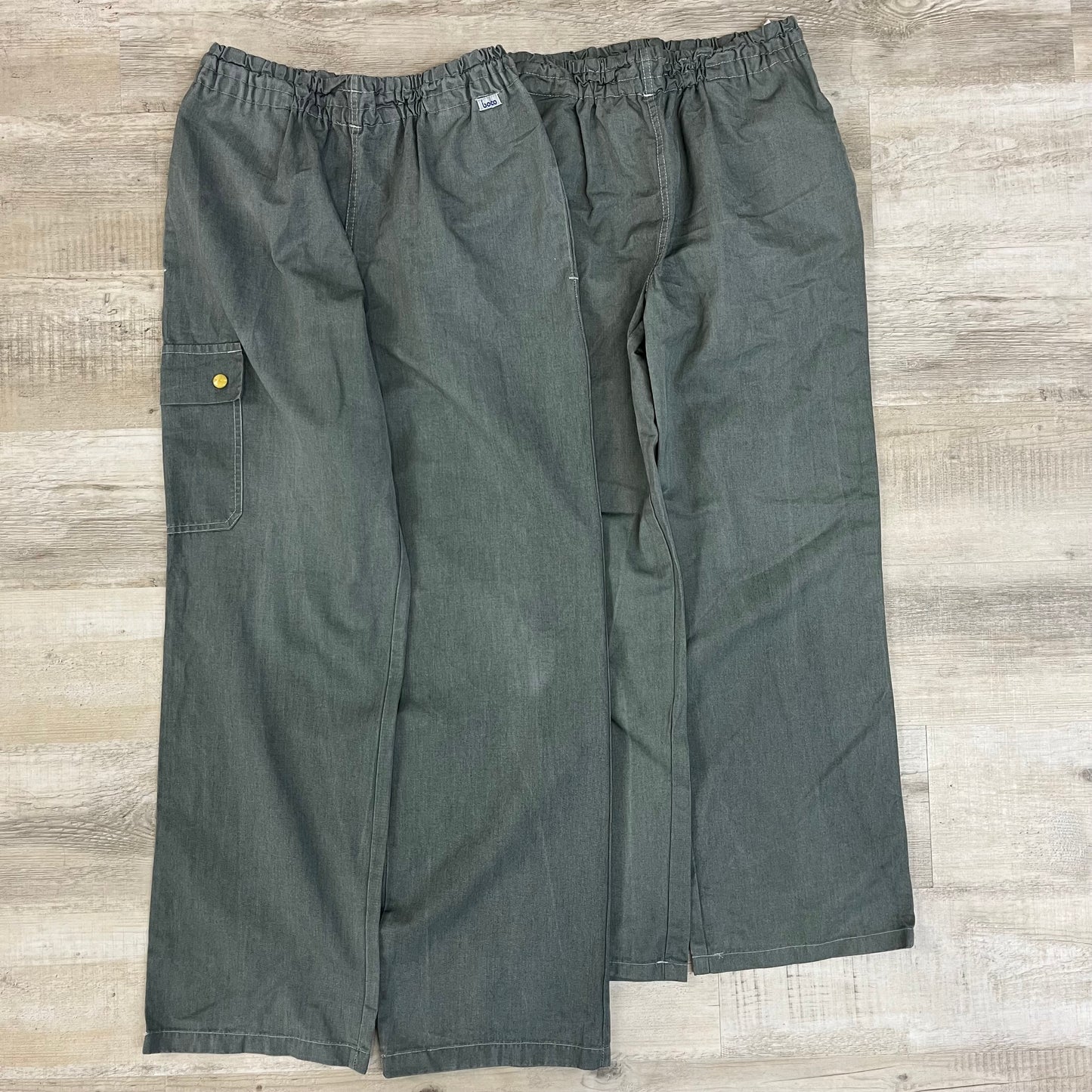 [現物] ユーロメディカルパンツ(グレー染め) 10pcs D0717005