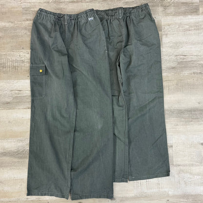 [現物] ユーロメディカルパンツ(グレー染め) 10pcs D0717005