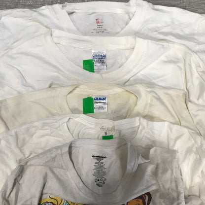 [現物] 00s 白Tシャツ(シミあり) 20pcs H0813003