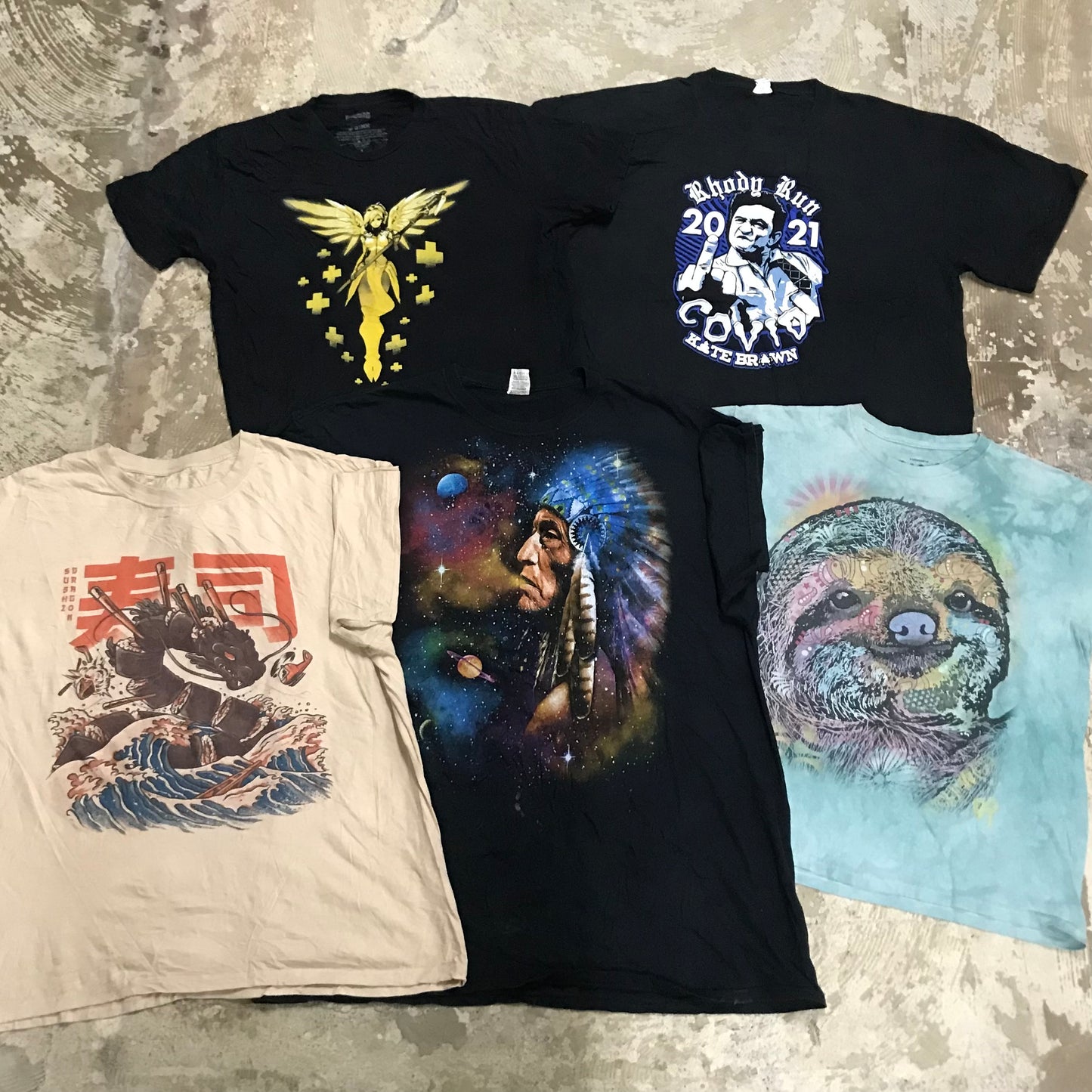 [現物] 00s アメカジプリントTシャツ 20pcs D0629006