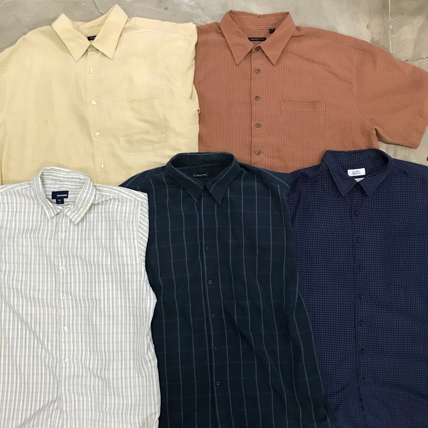 [現物] 半袖柄シャツ/アロハシャツ 20pcs D0716005