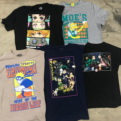 [現物] ディズニー/アニメ/キャラクターTシャツ 20pcs G0730002