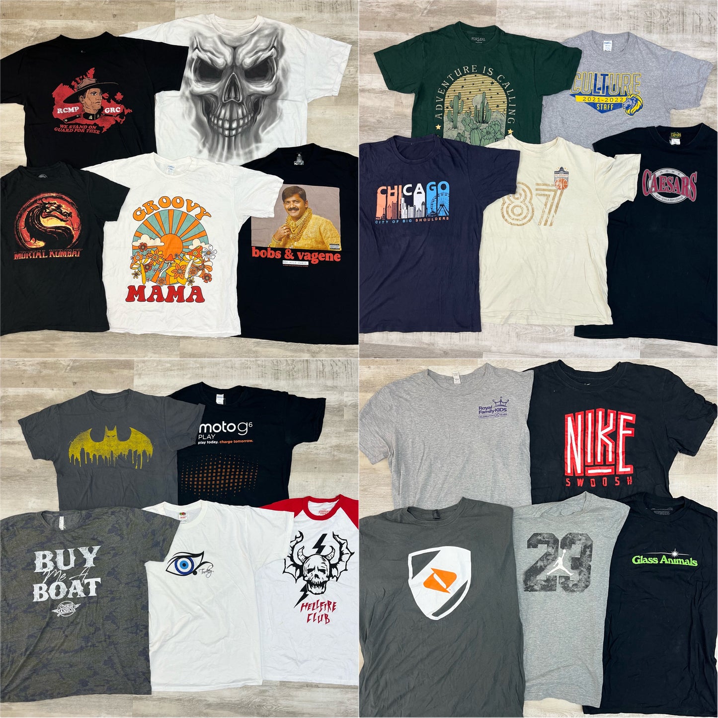 [現物] アメカジTシャツ 20pcs G0722003