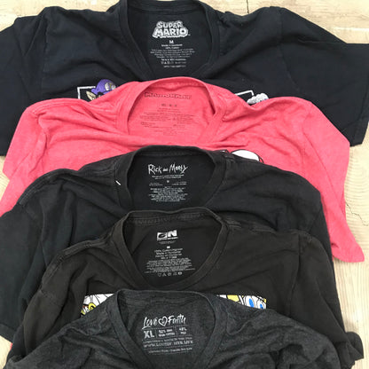 [現物] キャラクターTシャツ 20pcs H0803003