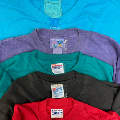 [現物] 90s カラーTシャツ 20pcs G0727002