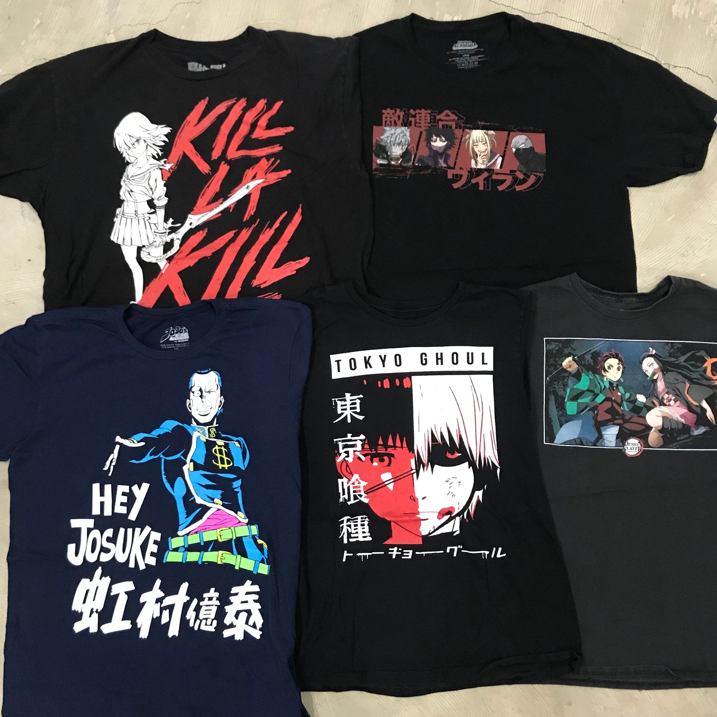[現物] 00s アニメTシャツ 20pcs H0806002
