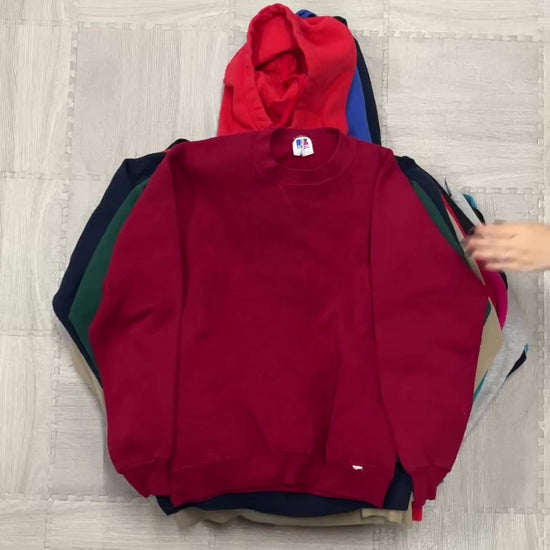 [現物] 90s~スモールサイズスウェット 23pcs G1009005