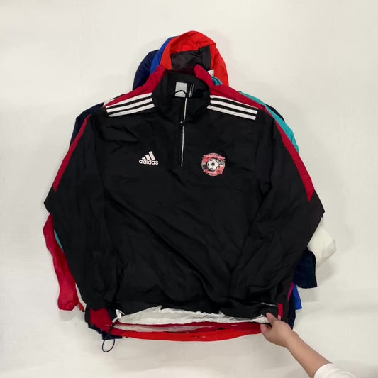 [現物] ライトナイロンジャケットadidasなど 20pcs G0923004