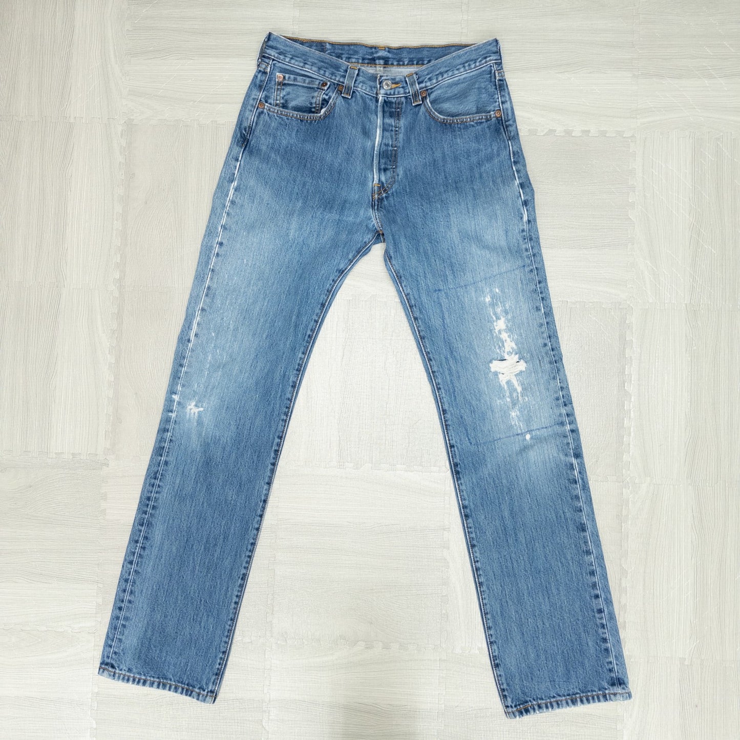 古着卸 現物まとめ売り 洗濯済み 00s Levi’s リーバイス ダメージジーンズ  デニムパンツ 12本 セット(M-XL)