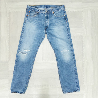 古着卸 現物まとめ売り 洗濯済み 00s Levi’s リーバイス ダメージジーンズ  デニムパンツ 12本 セット(M-XL)