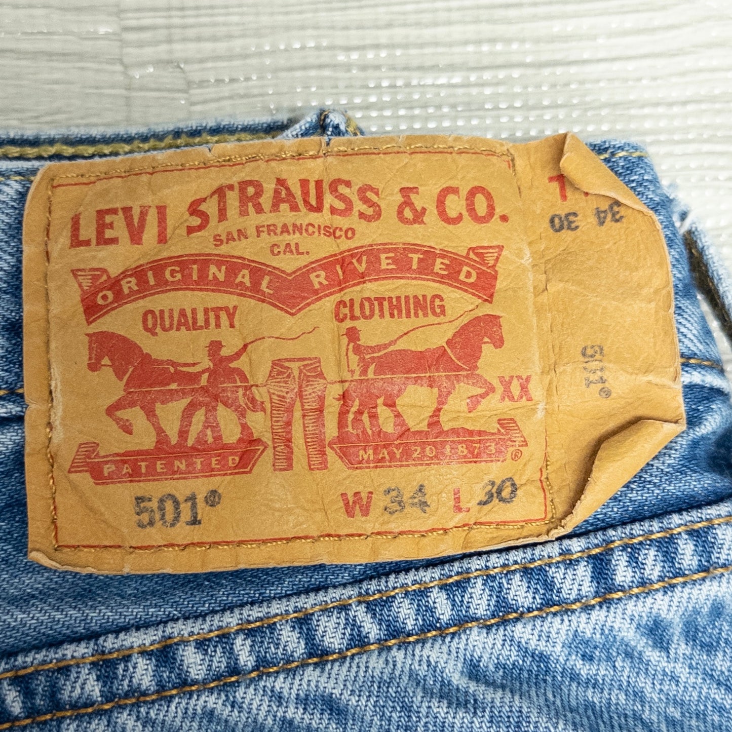 古着卸 現物まとめ売り 洗濯済み 00s Levi’s リーバイス ダメージジーンズ  デニムパンツ 12本 セット(M-XL)