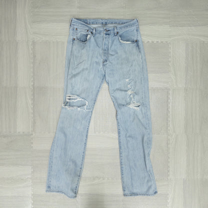 古着卸 現物まとめ売り 洗濯済み 00s Levi’s リーバイス ダメージジーンズ  デニムパンツ 12本 セット(M-XL)