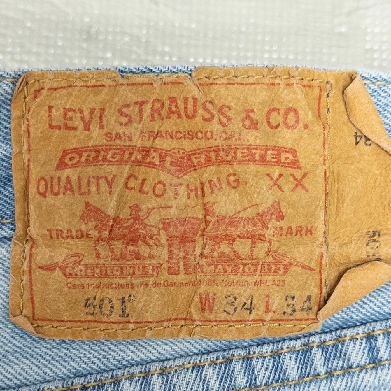 古着卸 現物まとめ売り 洗濯済み 00s Levi’s リーバイス ダメージジーンズ  デニムパンツ 12本 セット(M-XL)