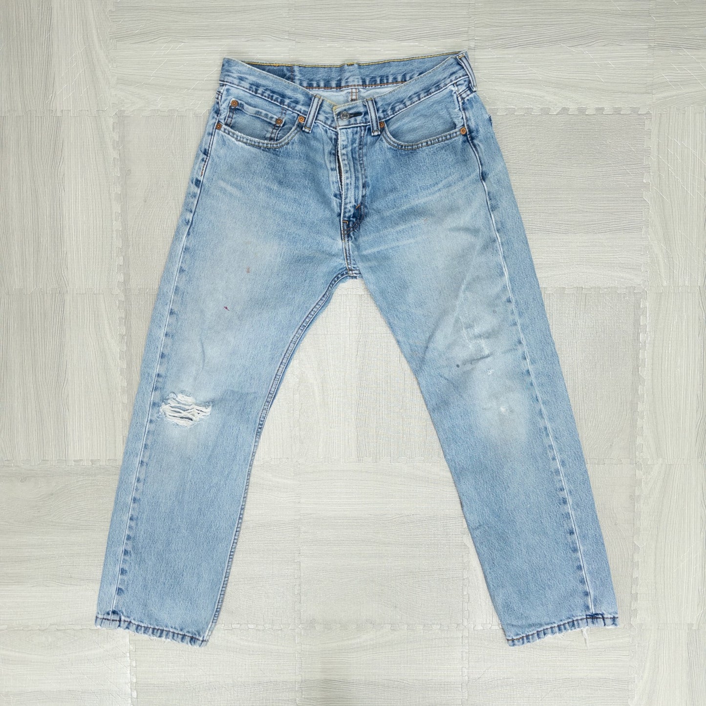 古着卸 現物まとめ売り 洗濯済み 00s Levi’s リーバイス ダメージジーンズ  デニムパンツ 12本 セット(M-XL)