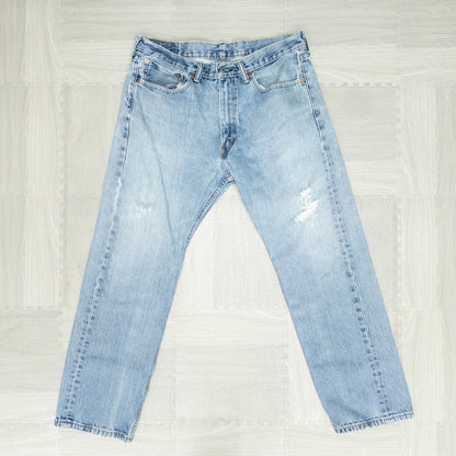 古着卸 現物まとめ売り 洗濯済み 00s Levi’s リーバイス ダメージジーンズ  デニムパンツ 12本 セット(M-XL)