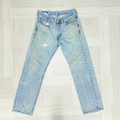 古着卸 現物まとめ売り 洗濯済み 00s Levi’s リーバイス ダメージジーンズ  デニムパンツ 12本 セット(M-XL)