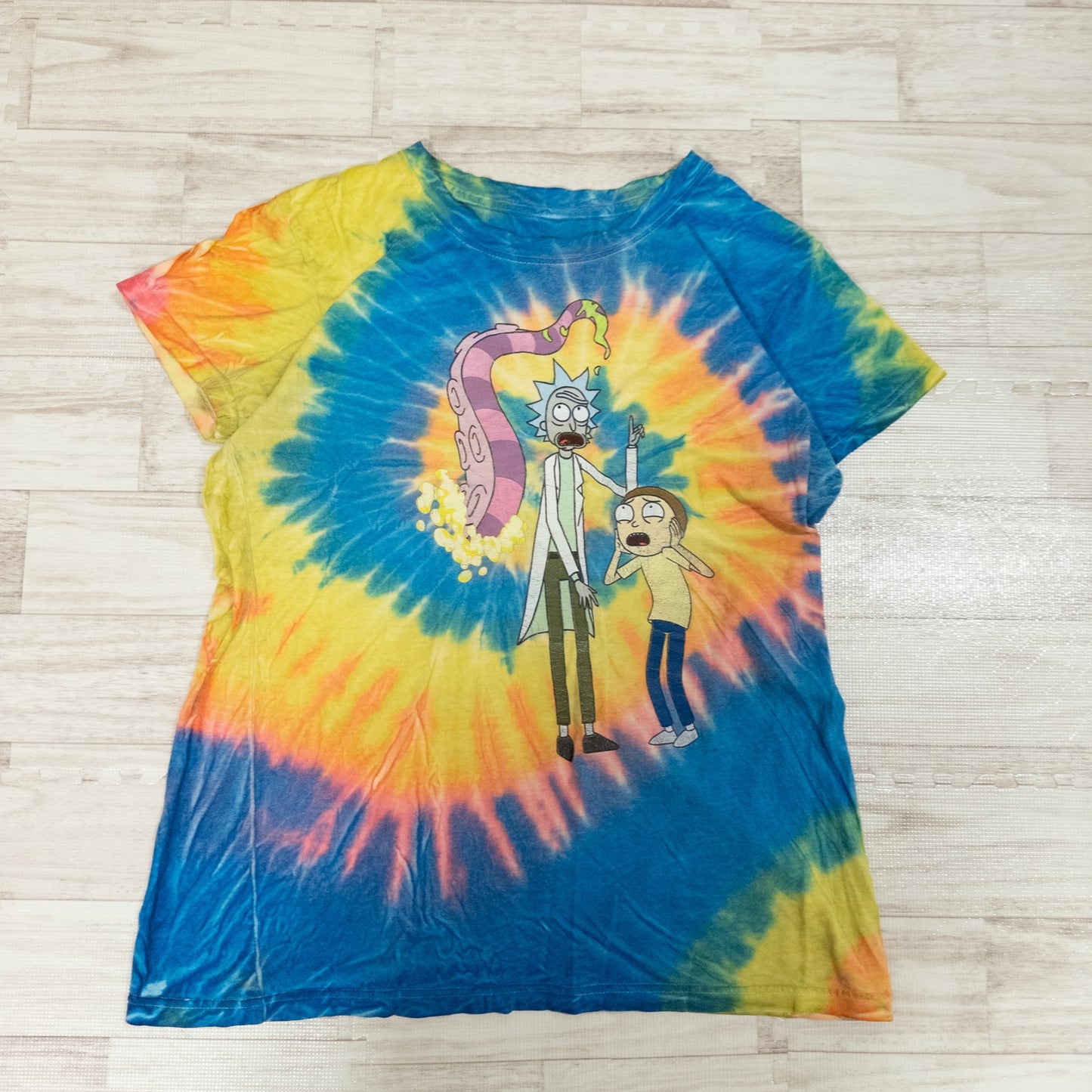 古着卸 現物まとめ売り 洗濯済み タイダイ 半袖Ｔシャツ 12枚セット(S-XXL)