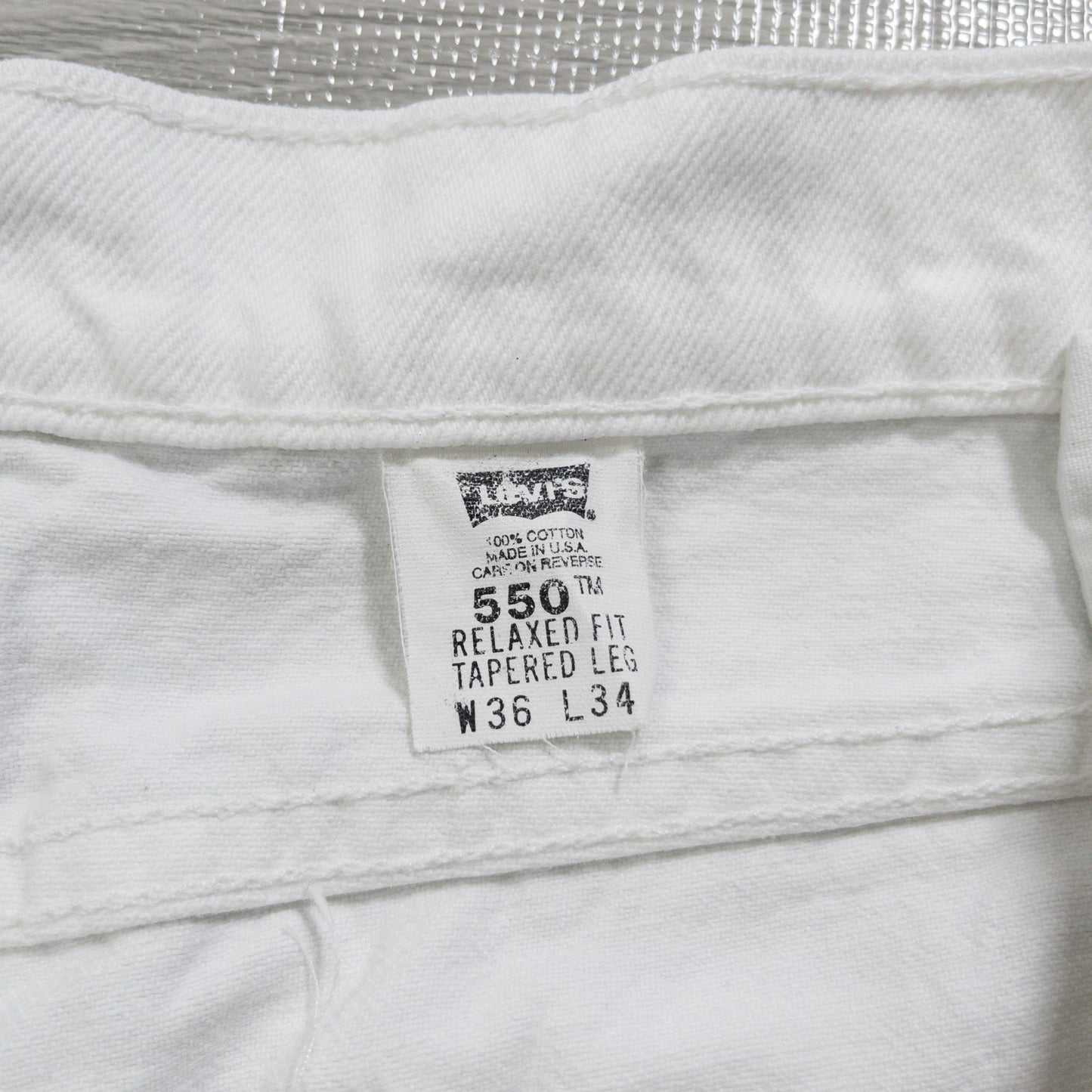 古着卸 現物まとめ売り 洗濯済み 90s リーバイス550 ダメージ デニムパンツ  5本セット (W36-W38)